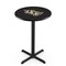 Holland Bar Stool Co 42" Blk Wrinkle Central Florida Pub Table L211B4228CenFla - alternate 1